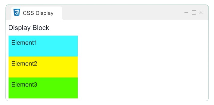 Display Block
